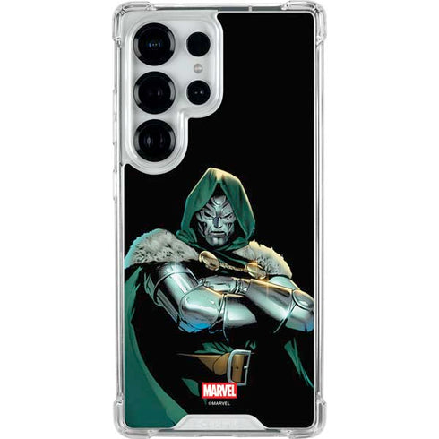 Marvel Dr. Doom Galaxy S25 Ultra Clear Case
